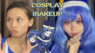 แต่งหน้าคอสเพลย์ Juvia Lockser - Fairy Tail cosplay makeup l XenoXiz