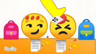 Emoji Story 1:Going to School with a bully|FZUO