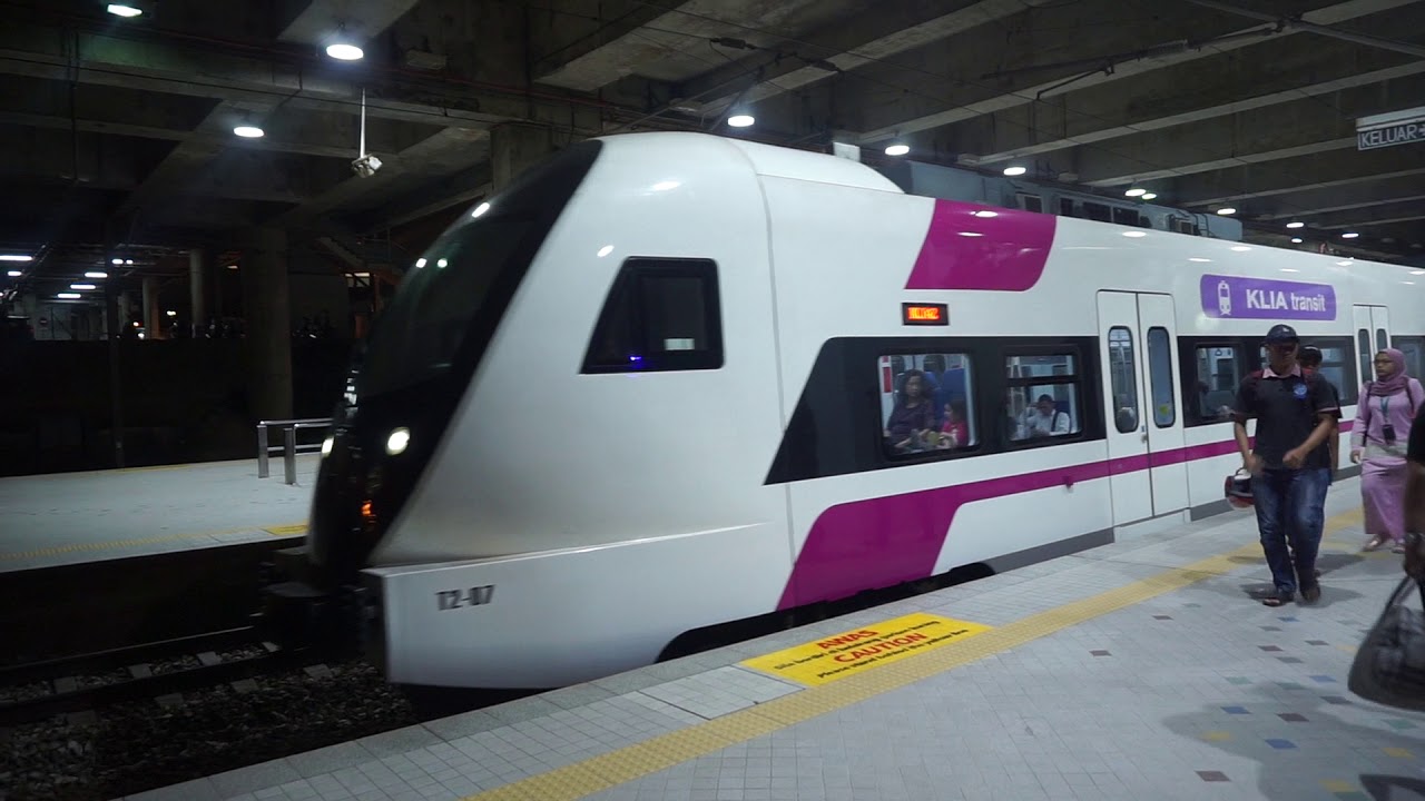 ERL KLIA Transit CRRC Changchun Equator EMU T2-07 ...