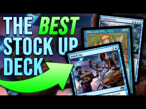 The BEST Stock Up Deck in LEGACY! Simic Show and Tell + Omniscience Combo | Magic: The Gathering MTG