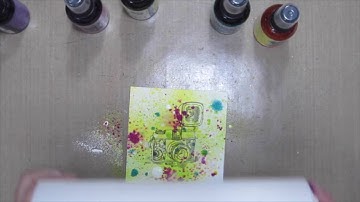 Unity Stamp Co Quick Tip -  Messy Ink Splatters