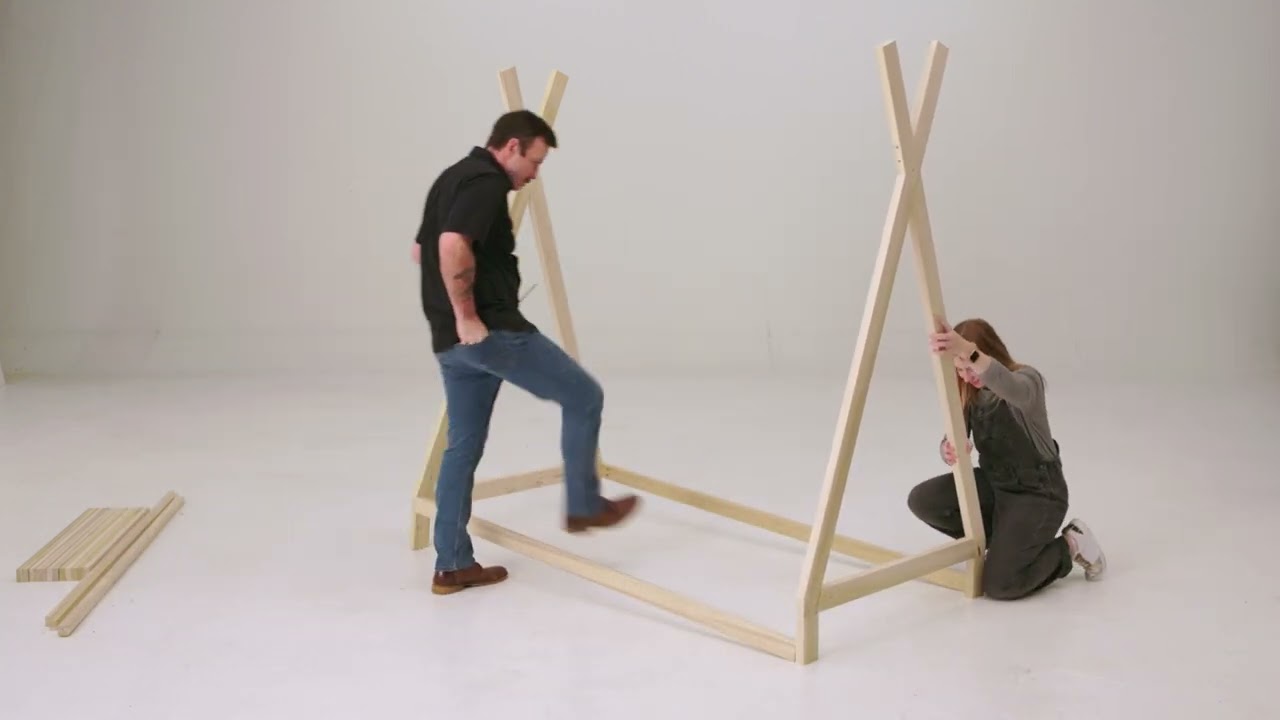 Build Your Teepee Bed | Purveyor 15