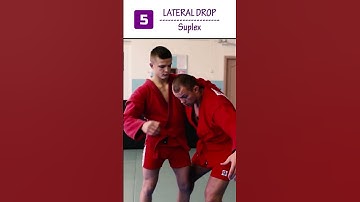 LATERAL DROP. Suplex. Top 30 Sambo Takedowns. Sambo academy #Shorts #sambo #judo #bjj