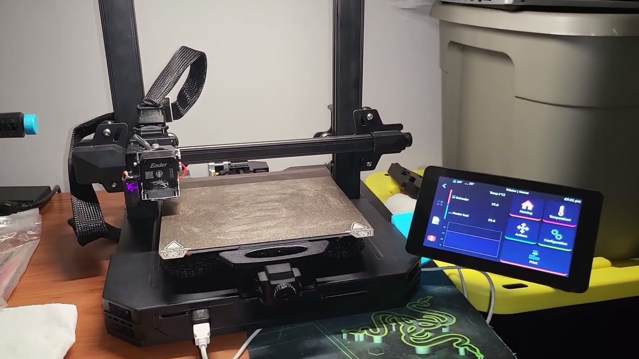 Ender 3 S1 Pro 12/24V Buck Converter install for USB 5v power to