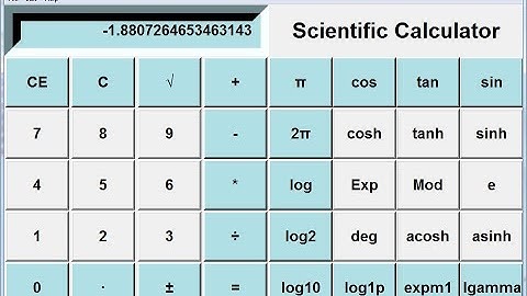 How to Create  Scientific Calculator in Python - Part 1 of 3