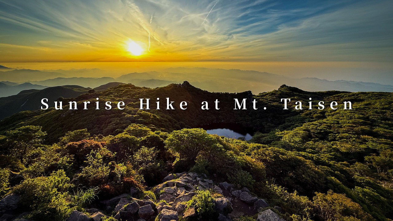 静寂のくじゅう｜坊ガツルテント泊から朝焼けの大船山へ