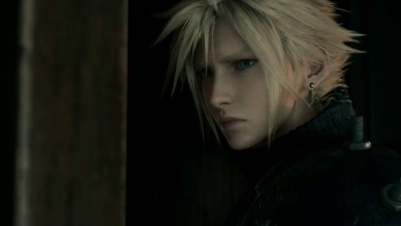 Final Fantasy 7 Remake - The Jessie Job: Exit House While Group Draws Attention & Cutscene (2020)