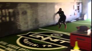 Bernard Blake Triple Broad Jumps Over 33 Feet!