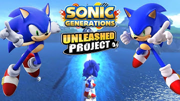 Sonic Generations PC Unleashed Project All Stages [4K 60FPS]