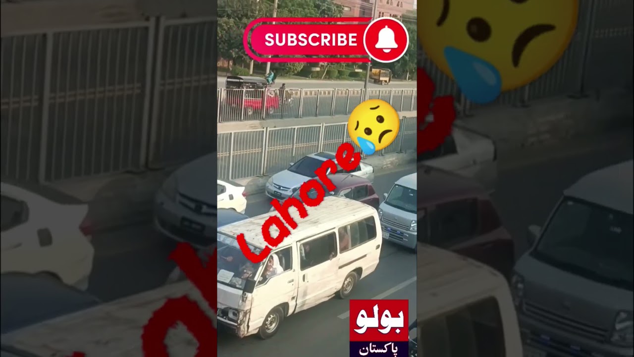 around 50 worker of TLP block farozpur road lahore no traffic police here????