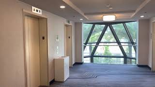 KONE Revolution Traction Elevators @ Marriott World Center, Orlando FL (West Tower