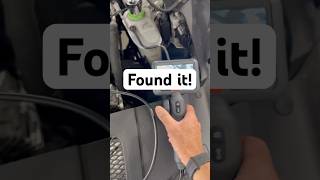 How to locate a leak with a borescope #porsche #mechanic