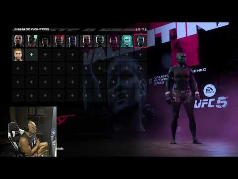 Tony Is Playing UFC 5