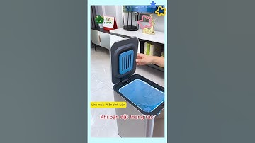 REVIEW Thùng Rác Thông Minh #shortvideo #youtubeshorts