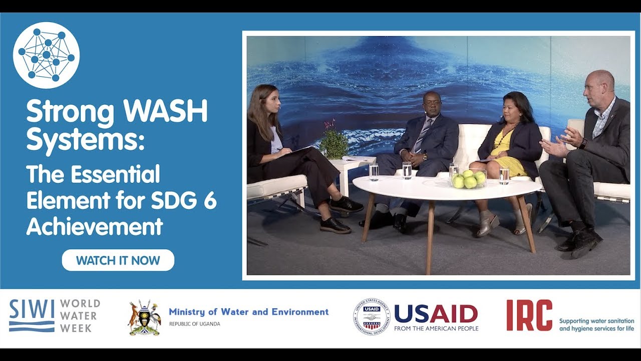 Stockholm World Water Week 2018 SIWI Sofa Strong WASH Systems - YouTube