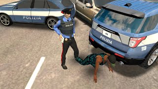 police Sim 2022 Suv Polizia car Patroling ios Android Gameplay #44 Police42 Games screenshot 3