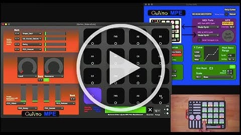 QuNeo MPE Overview and Setup Tutorial with Ableton 11, Modal Skulpt, and Equator