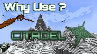 How to work citadel mod in minecraft java edition ?