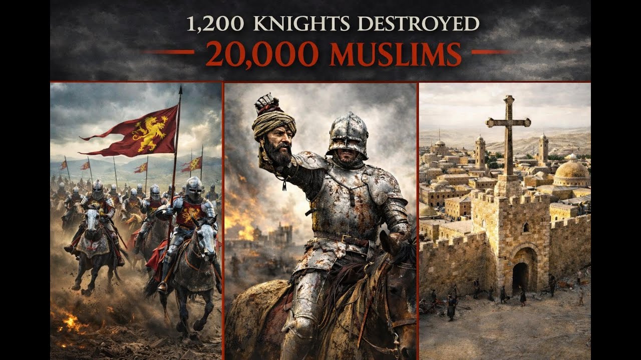 The Battle That Saved Jerusalem  1,200 Knights Vs A Vast Army  The Battle That Saved Europe