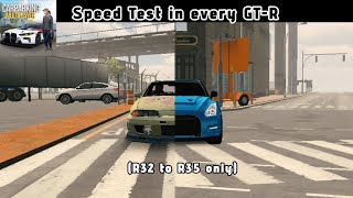 Speed Test in every GT-R (Car Parking Multiplayer - Android)