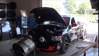 Dodge Ram SRT10 Dyno 200hp Nitrous Shot