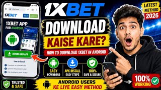 1xBet App Download Kaise Kare 🔥 | How to Download 1xBet in Android 2026 | Latest Working Method screenshot 2