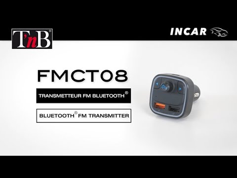 Transmetteur FM TNB Voiture Bluetooth + Kit main libre