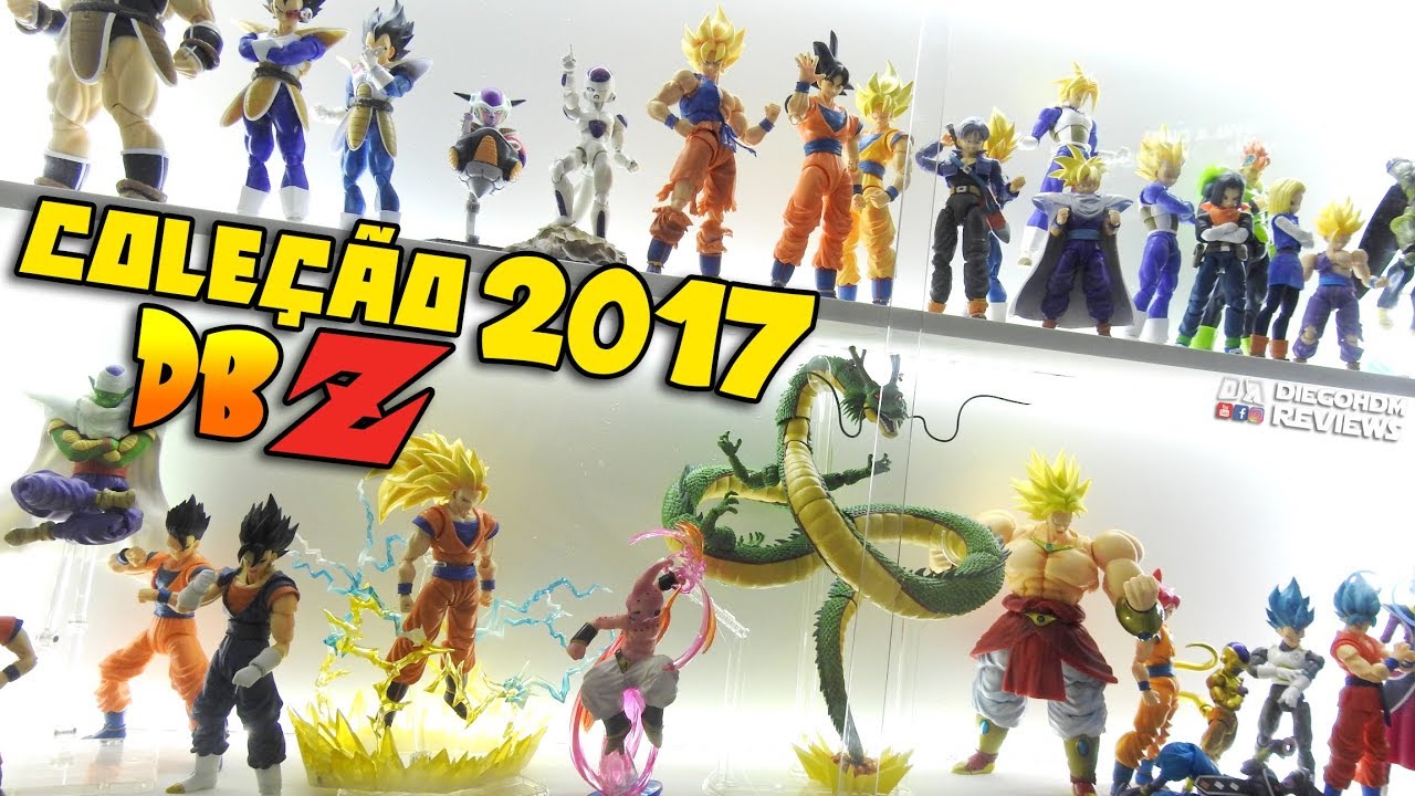 My DBZ SH Figuarts 2017 Collection / DiegoHDM - YouTube