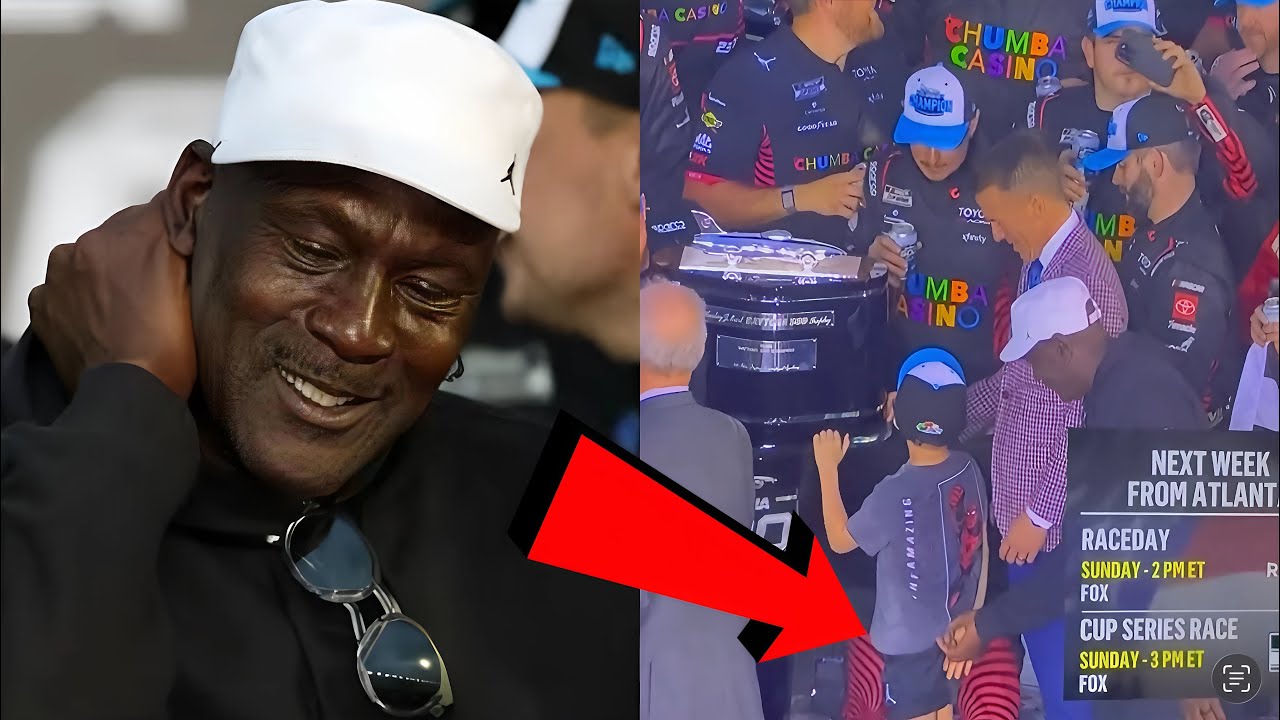 New Shocking Video Exposes Micheal Jordan At Daytona 500 Doing This To A Kid LIVE… WTH?!🤯