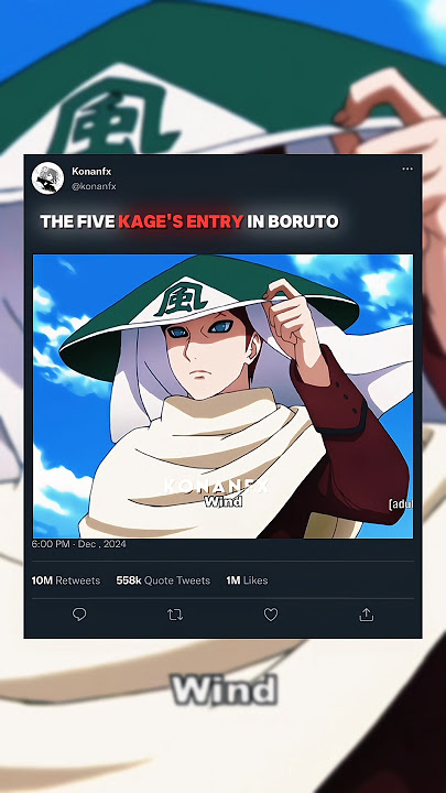 The moment when Kage's entry in leaf village for chunin exam