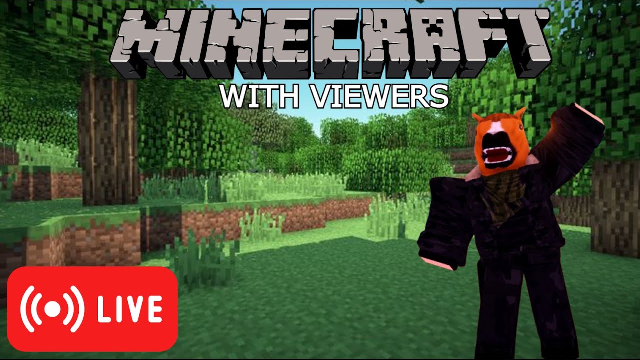 LIVE | PLAYING MINECRAFT JAVA SMP WITH VIEWERS! - YouTube