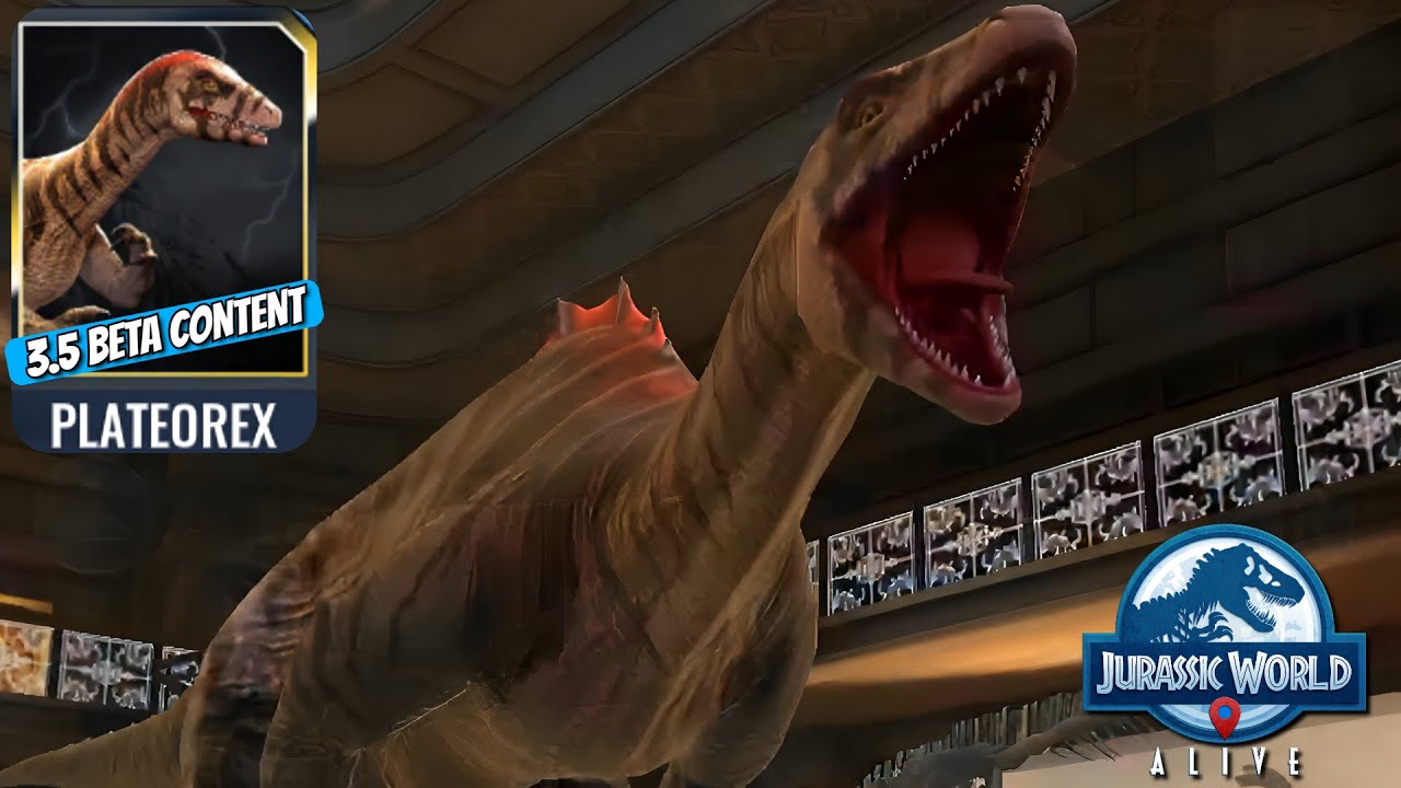 Apex Hybrid PLATEOREX ET5- FIRST LOOK! All New 3.5 Jurassic World Alive Update