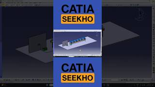 Catia v5 tutorial CONVEYOR BELT ASSEMBLY #catia #automobile #cad #engineering #3dmodeling