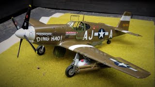 P 51B Mustang WW2 Fighter 1:32 Trumpeter Scalemodel DING HAO!