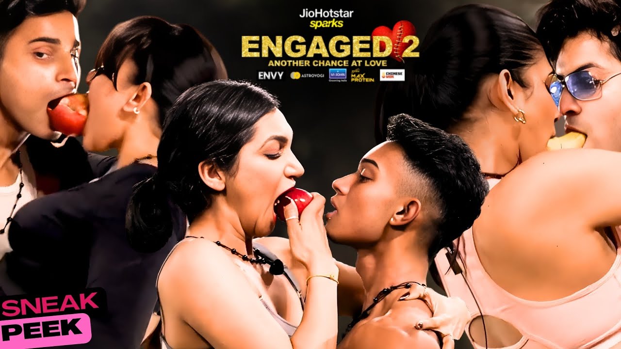 Carry Partner With Food In Mouth! Crazy Challenge! | Ep. 9 | Engaged 2 - Another Chance At Love