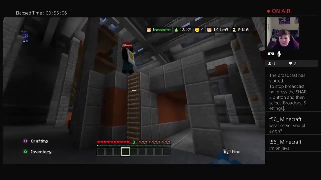 Playing minecraft server with exotic ghost - YouTube