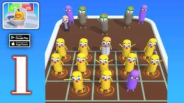 Merge Master: Monster Run 3D - Walkthrough Gameplay Part 1 All Level 1-10 (Android,iOs)