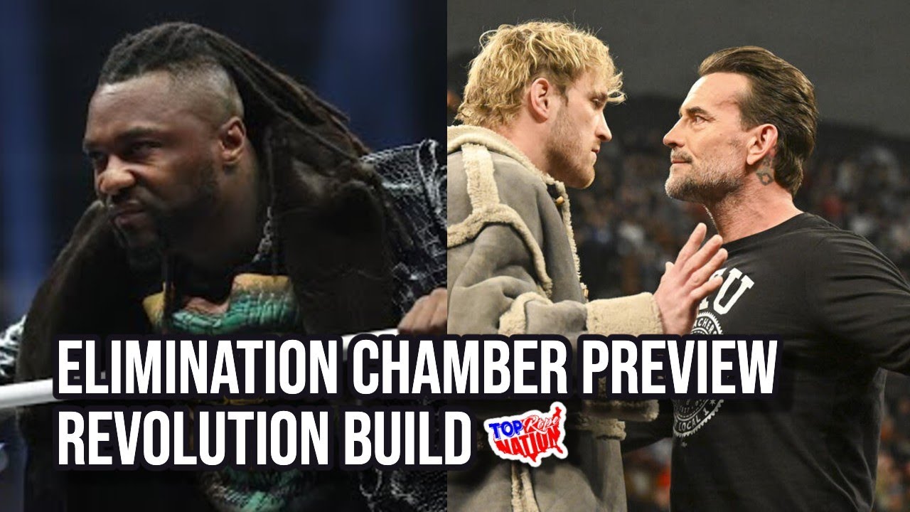 WWE Elimination Chamber Picks, AEW Revolution's Build