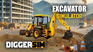DiggerSim - Excavator & Heavy Equipment Simulator VR  - Trailer screenshot 4