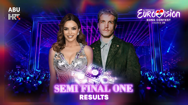 Alternative Eurovision Song Contest #39 • Zagreb, Croatia • Semi Final 1 Results