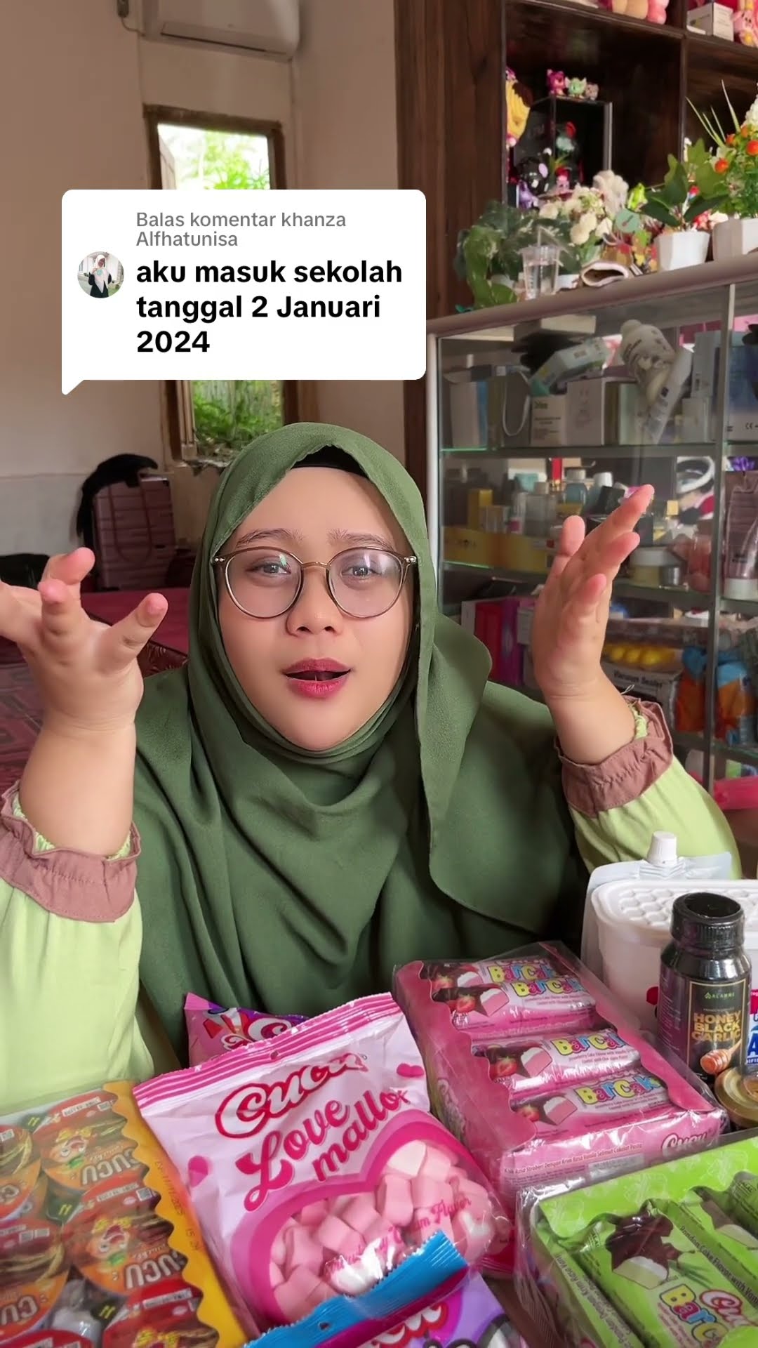 CIEE YANG MASUK SEKOLAH HARI INI