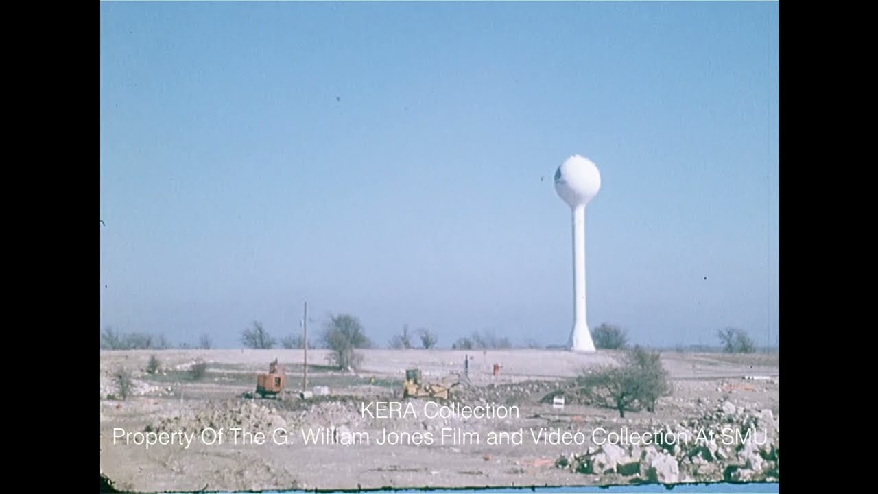 Construction Of Lake Country Estates Near Eagle Mountain Lake - December 1972 (Silent)