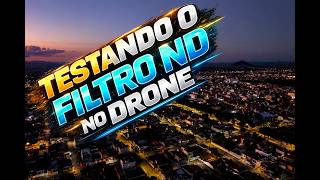 Fica Assim Com o Filtro ND As Imagens Do Drone LITO X1 da DJI Ficaram Cinematográfica Voo de Drone