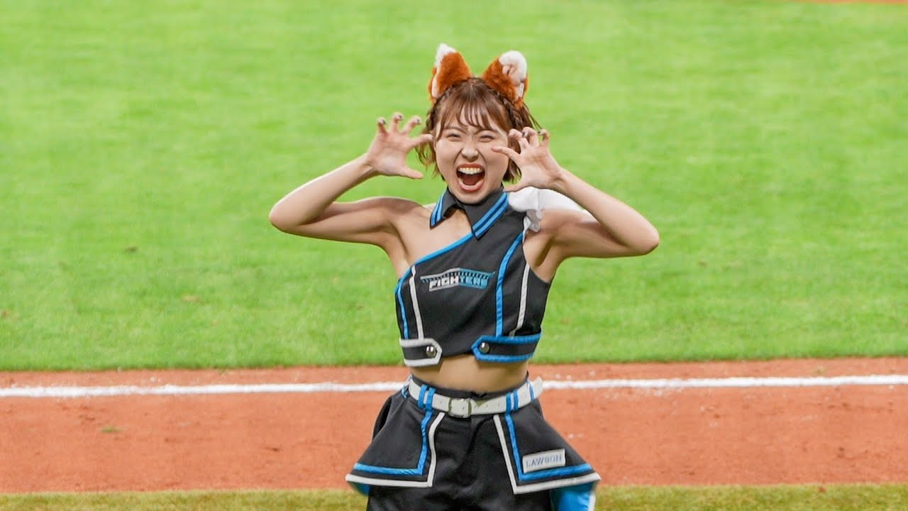 20240827 ファイターズガール 上村優菜さんの「きつねダンス」