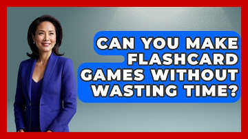 Can You Make Flashcard Games Without Wasting Time? - Your Crafty Classroom