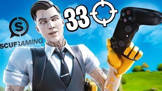 SCUF HANDCAM INSANE 33 KILLS SOLO VS SQUAD !!