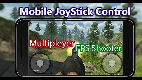 Unity джойстик  для управления игроком с телефона