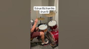 Basic drum pattern to make creative drum fills #drums #drumnotation #drumming #drumfills #drummer