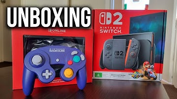 Nintendo Switch 2 and NSO GameCube Controller UNBOXING Australia