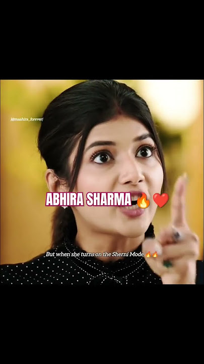 Bring back our Sherni Abhira Sharma 🔥❤️ #abhimaan #yrkkh @HotstarVIP @starplus @JioHotstar